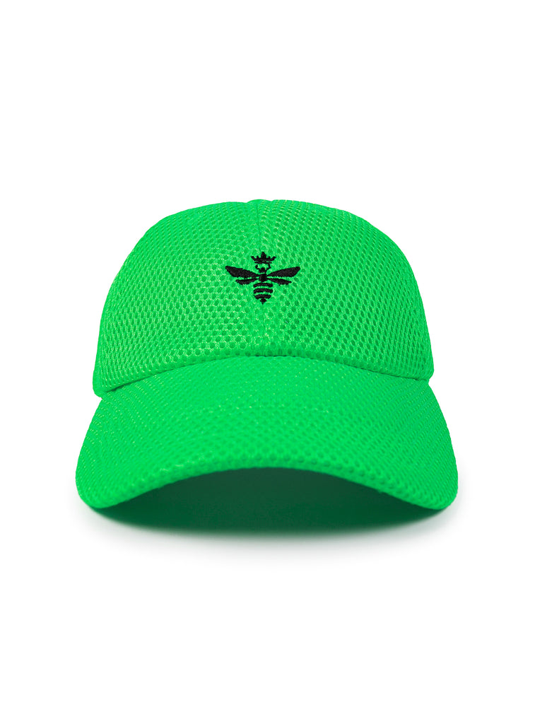 Backless Protective Style Cap - Neon Green