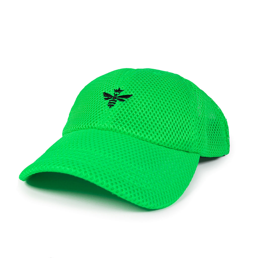 Backless Protective Style Cap - Neon Green