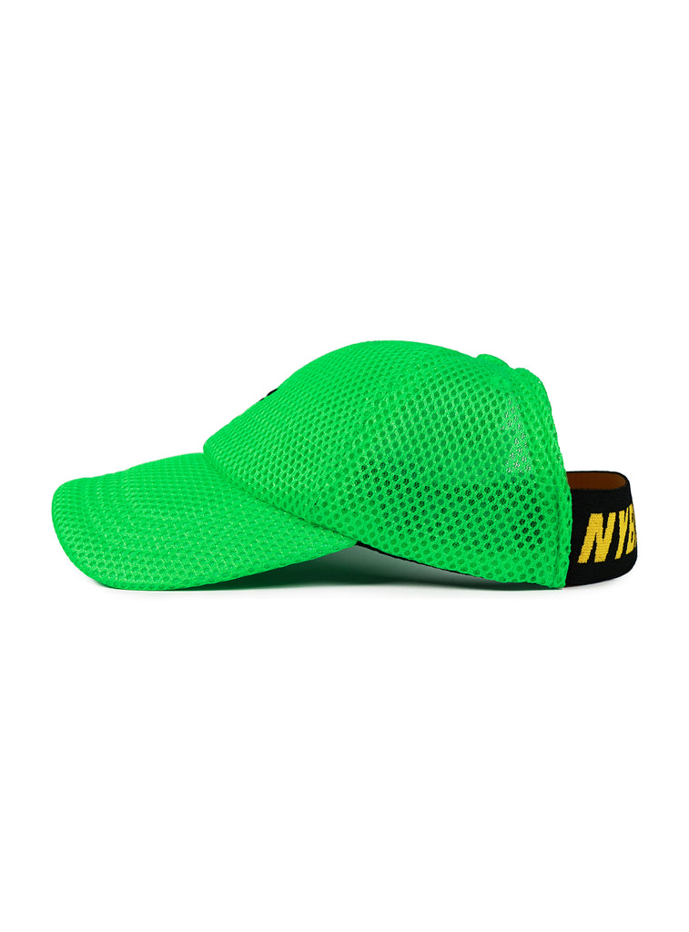 Backless Protective Style Cap - Neon Green