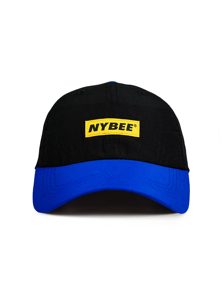 Backless Protective Style Cap - Blue & Black