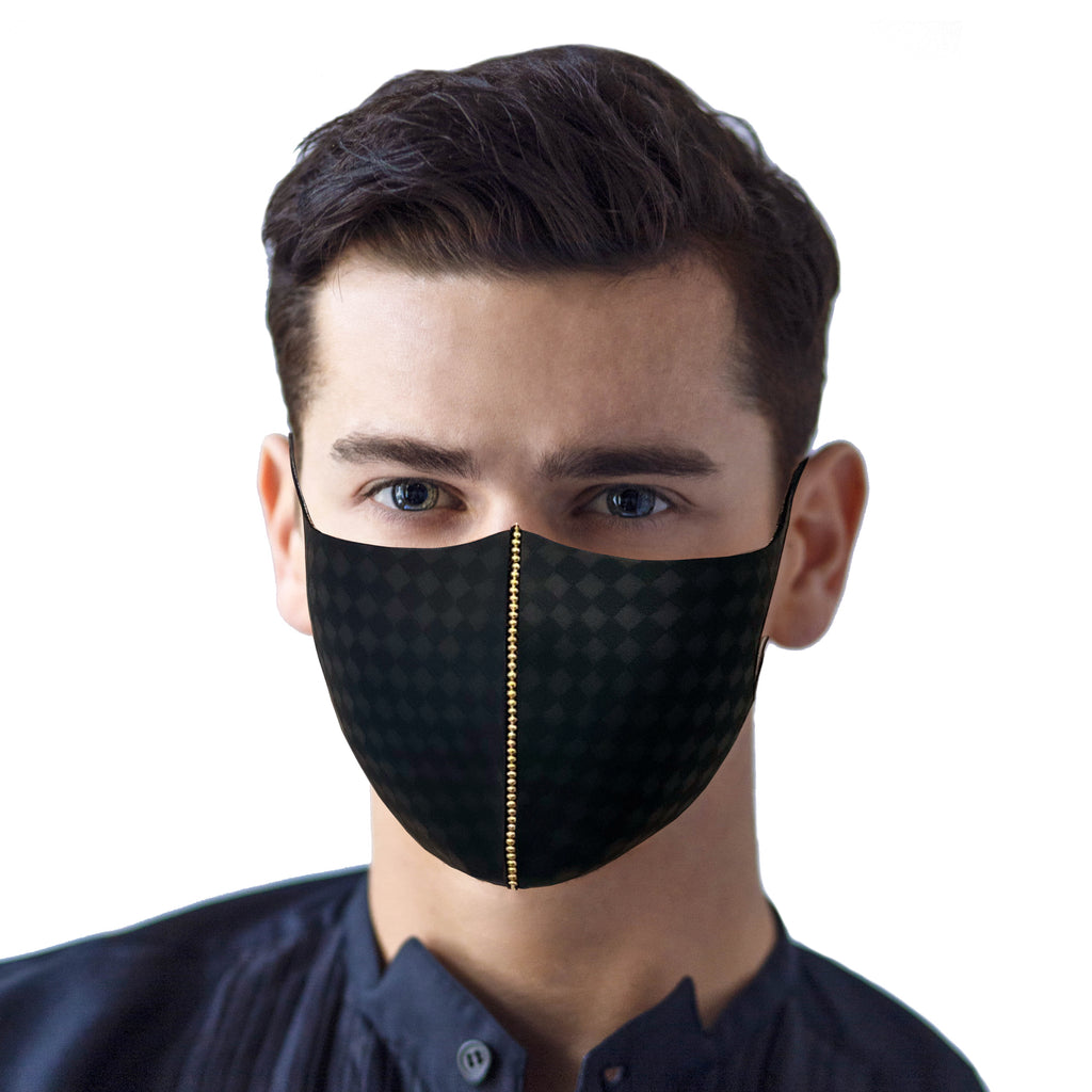 Gold Label - PROTEX SPORT MASK (1 PACK) / Black & Gold