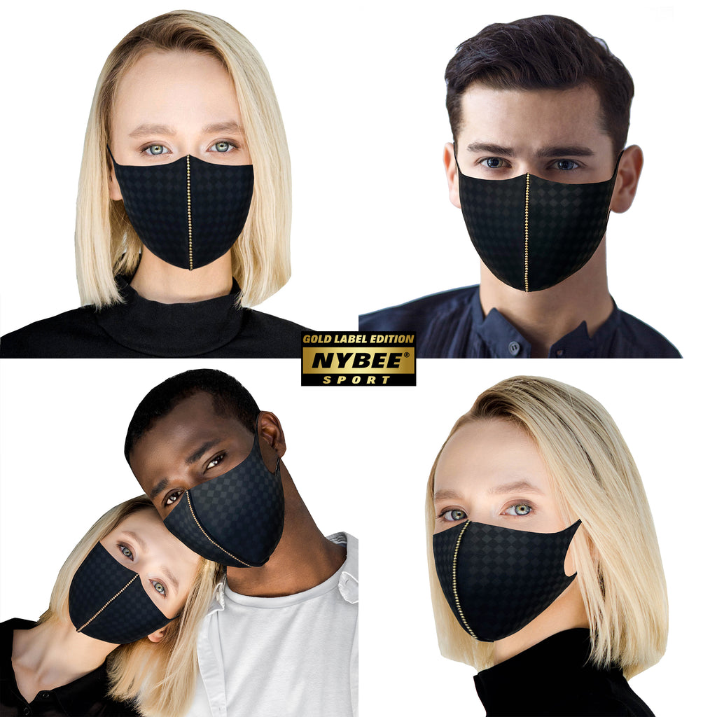 Gold Label - PROTEX SPORT MASK (1 PACK) / Black & Gold