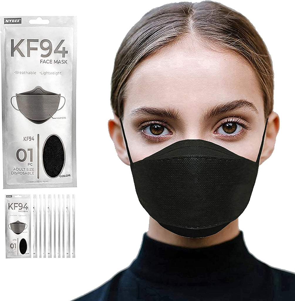 KF94 PROTEX SPORT MASK (10 PACK) Black