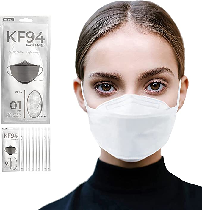 KF94 PROTEX SPORT MASK (10 PACK) White